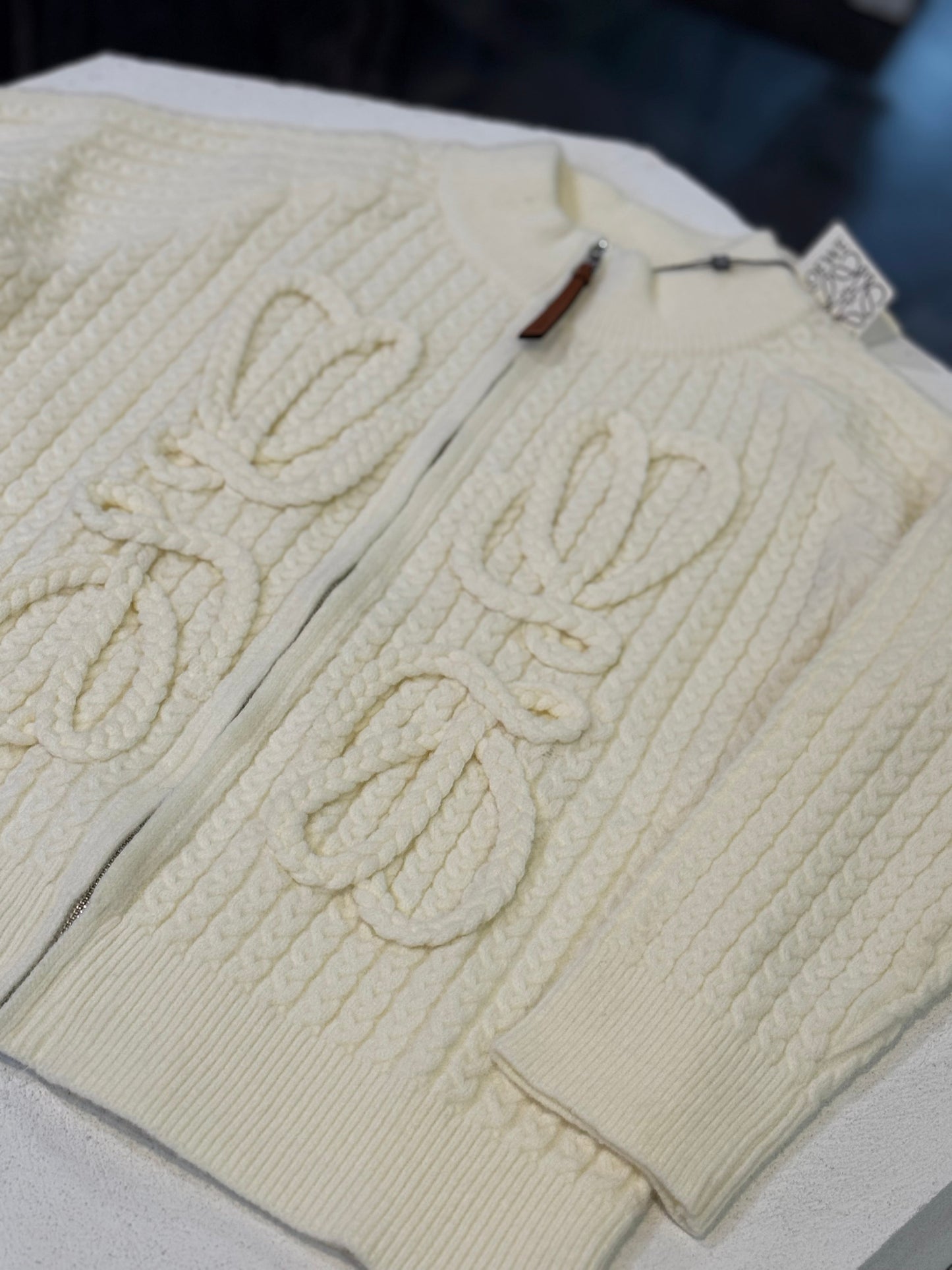 SUÉTER BEIGE TEJIDO LWE A-17