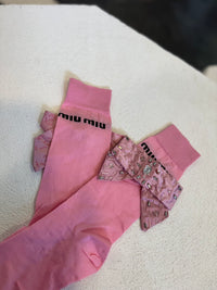 CALCETA ROSA MU MU