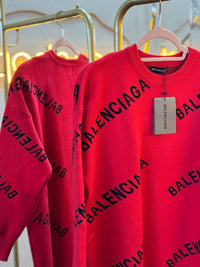 Suéter oversize rojo