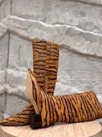 BOTA DE PIEL DE VACA