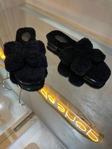 Sandalias negras