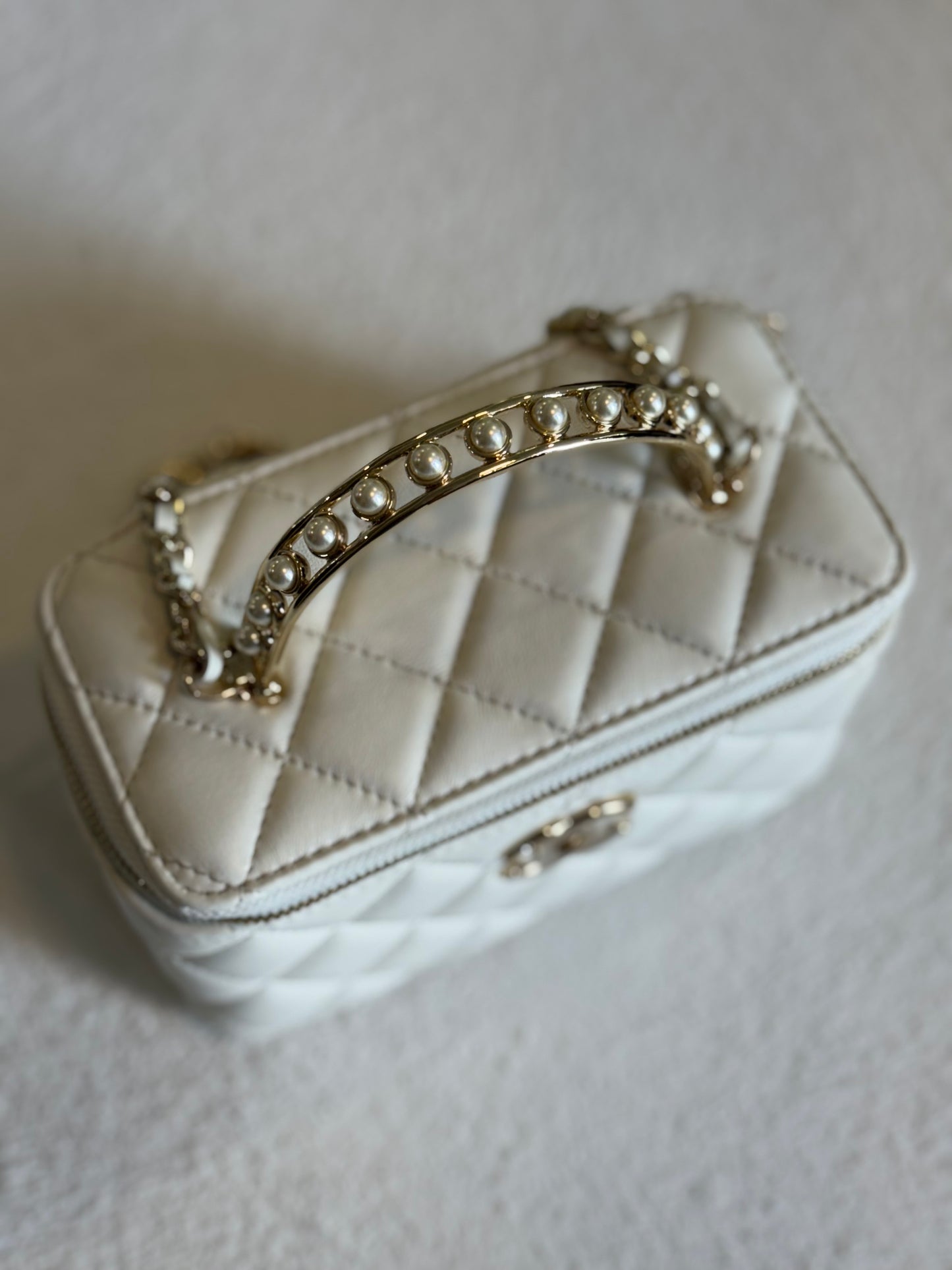 Bolso blanco pequeño CH -2