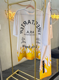 T- Shirt blanca llamas