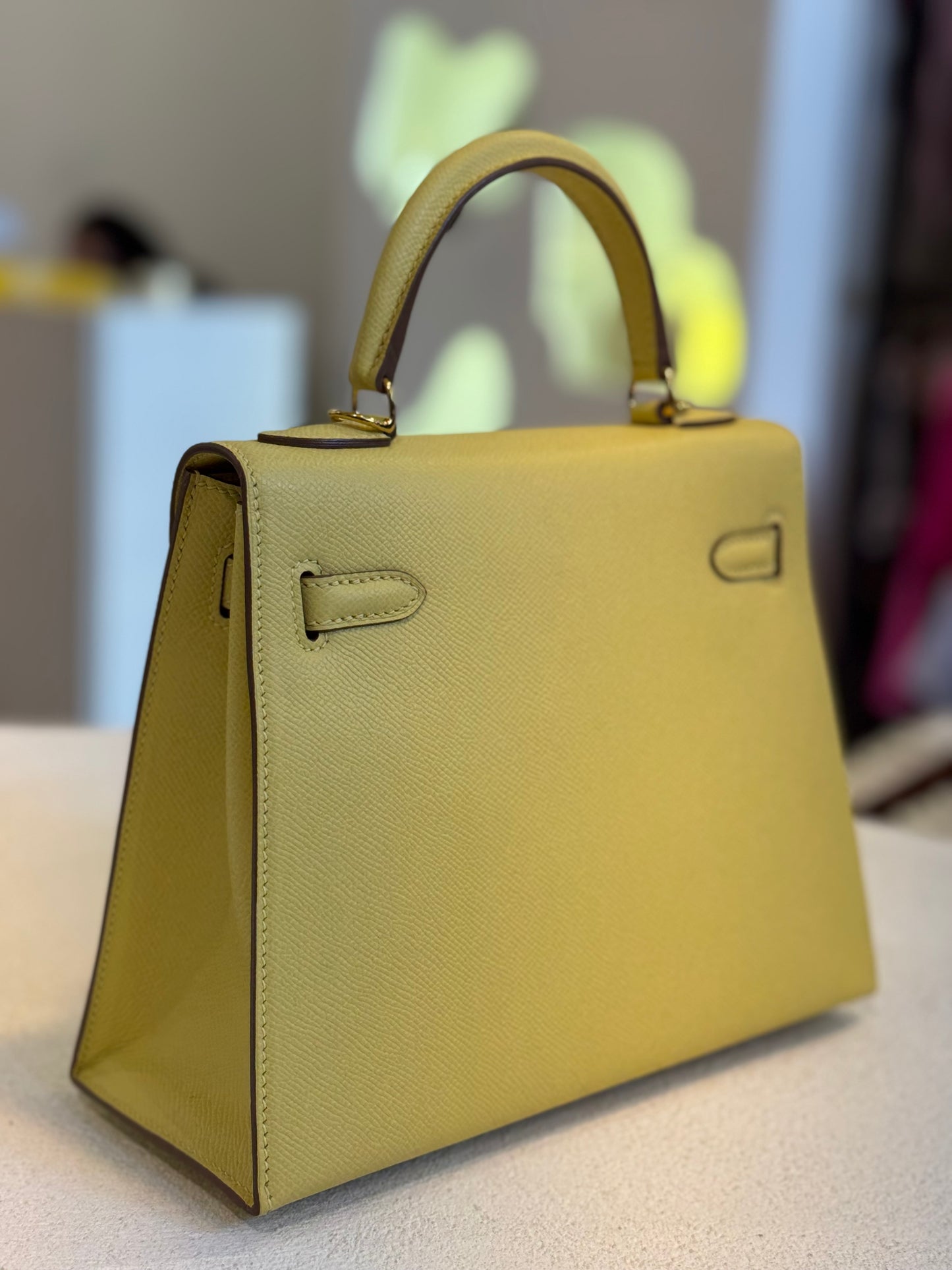 BOLSO KELLY AMARILLO