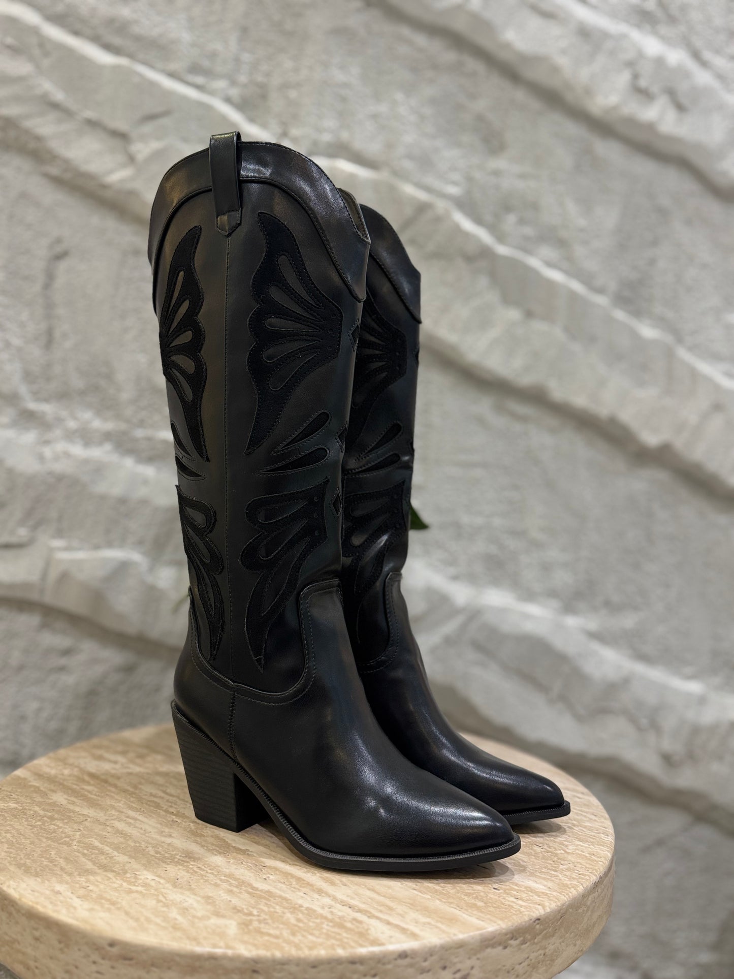 BOTA VAQUERA NEGRA