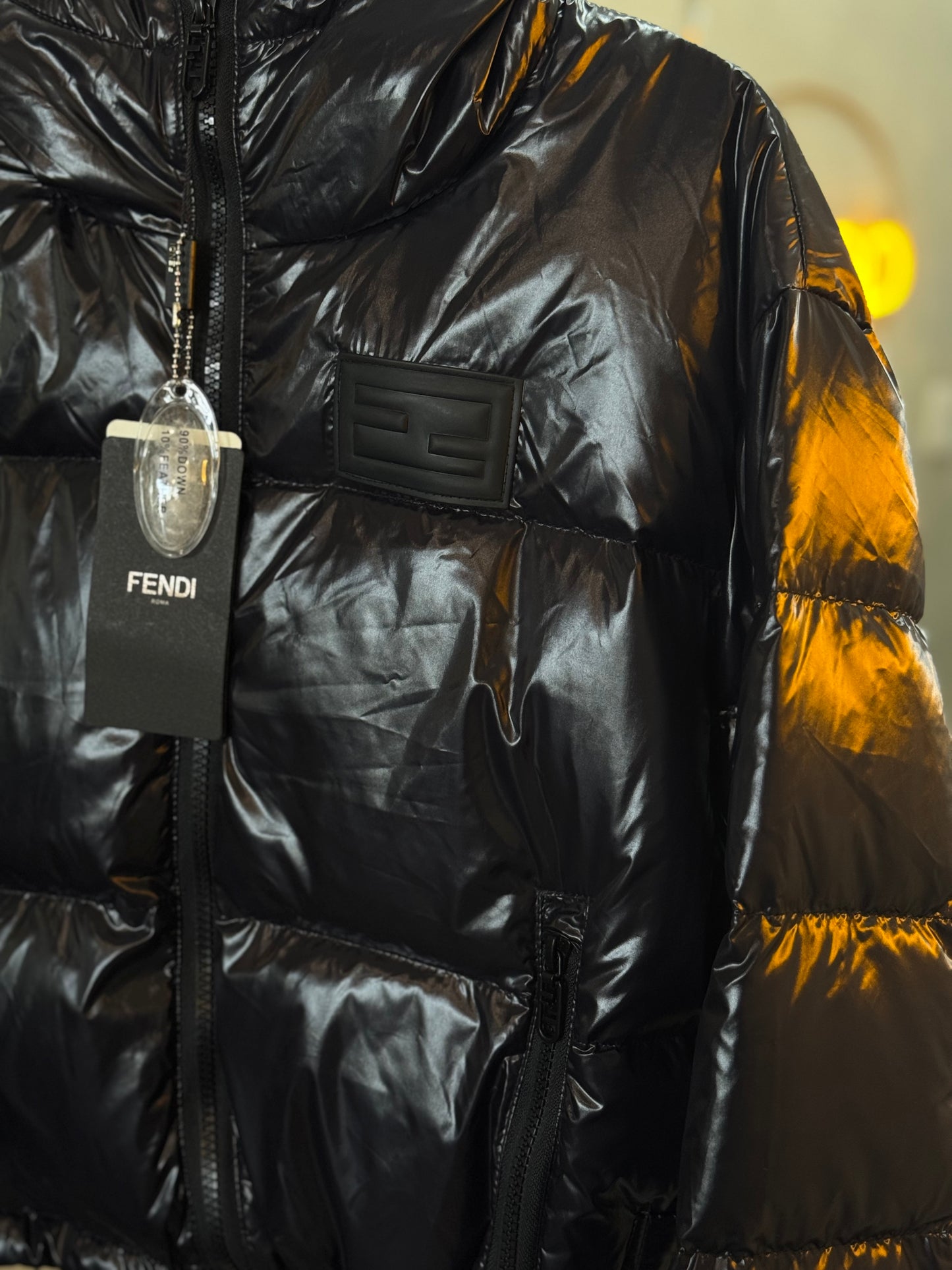 Chamarra negra corta FEN