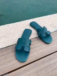 Sandalias verde