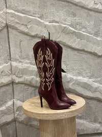 BOTAS VAQUERAS TINTA T AGUJA