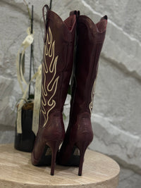 BOTAS VAQUERAS TINTA T AGUJA