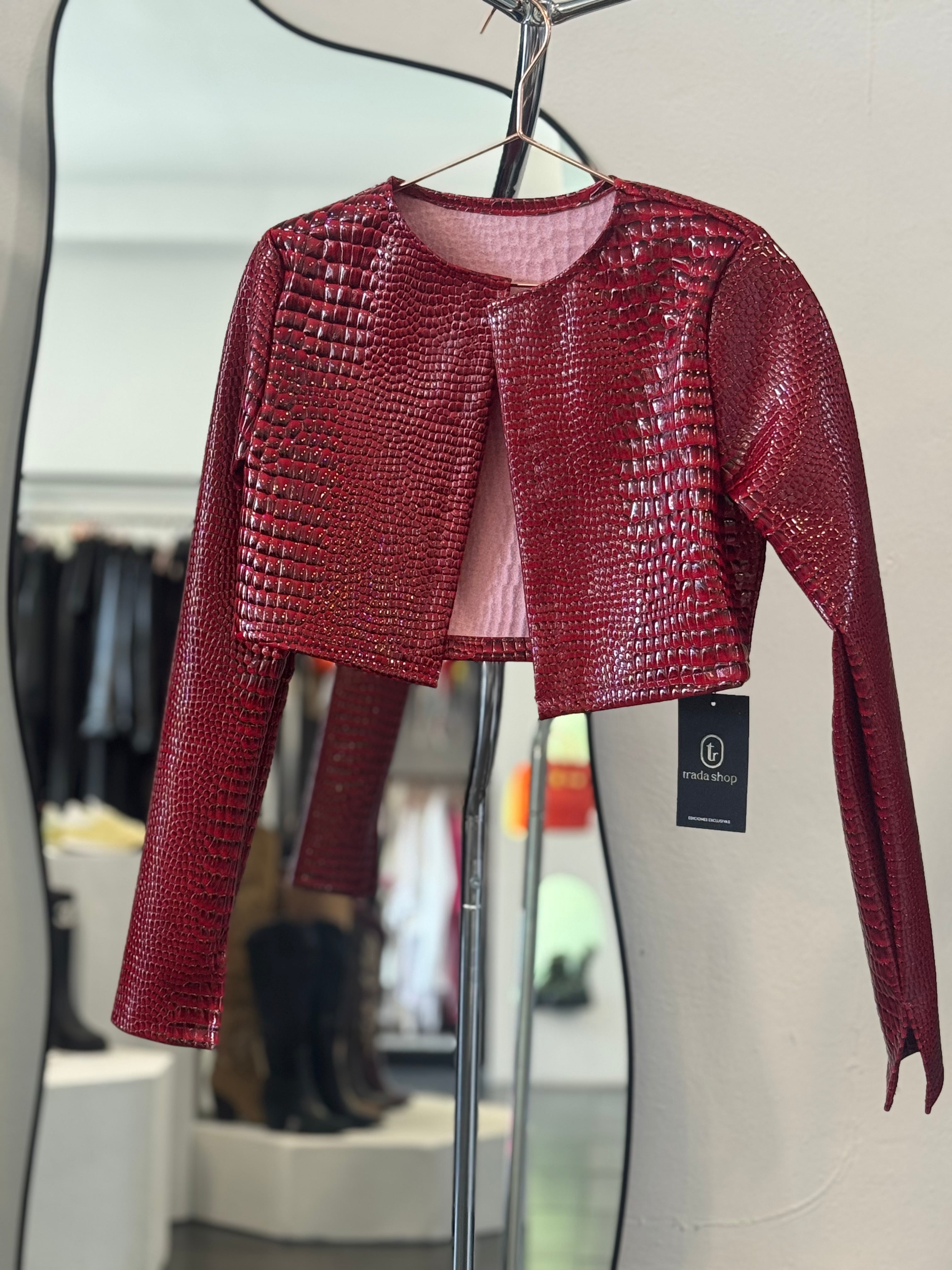 Chamarra roja víbora