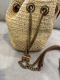 Bolso tejido YSL