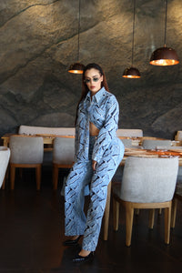 Set mezclilla blue
