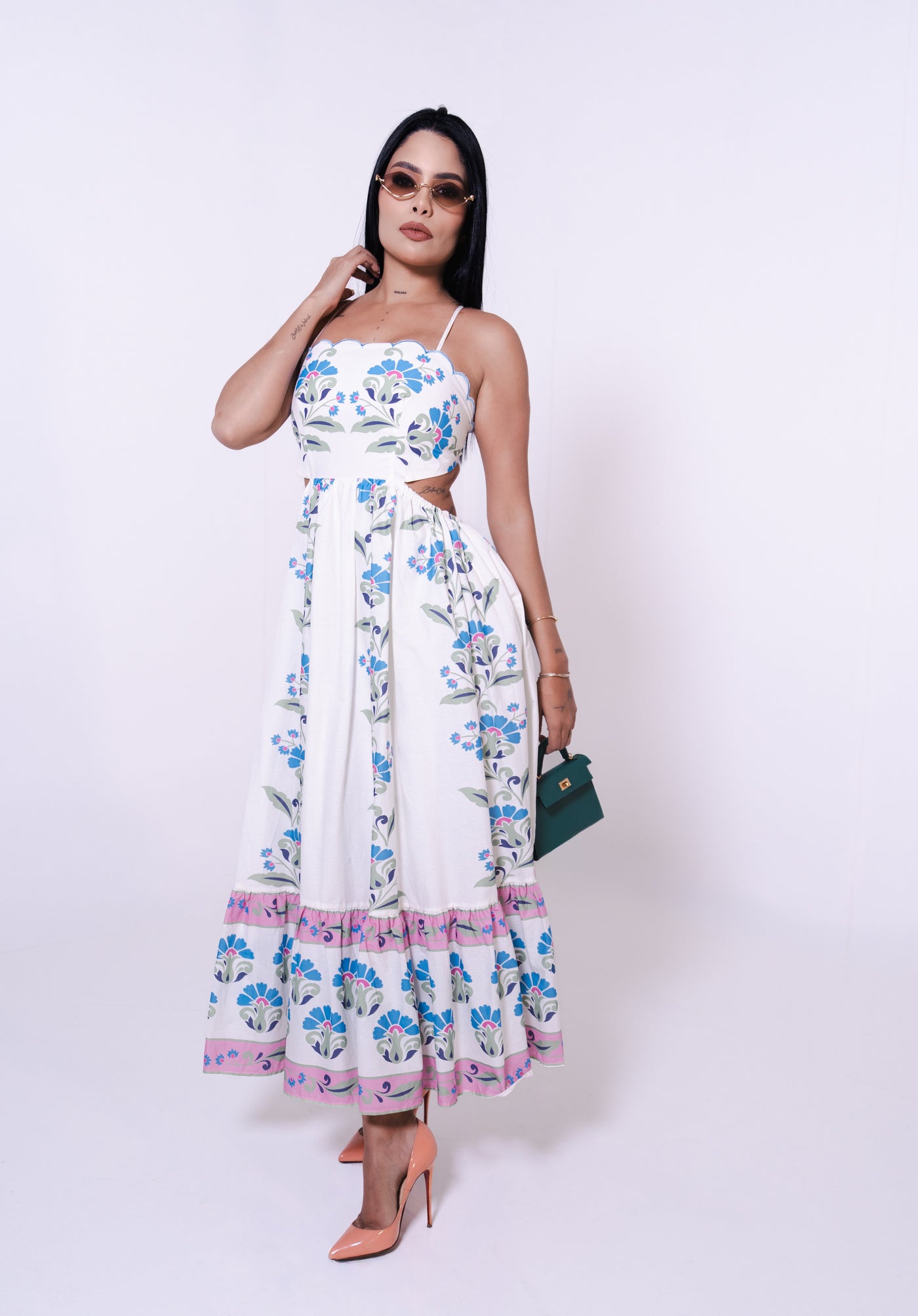 FLORAL PRINT DRESS