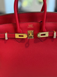 BOLSO ROJO HERS TAMAÑO 25