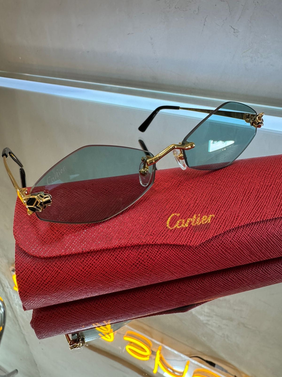 Lentes azul