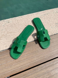 Sandalias verde