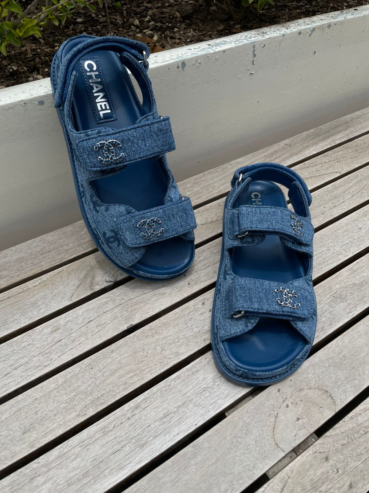 Sandalias azul