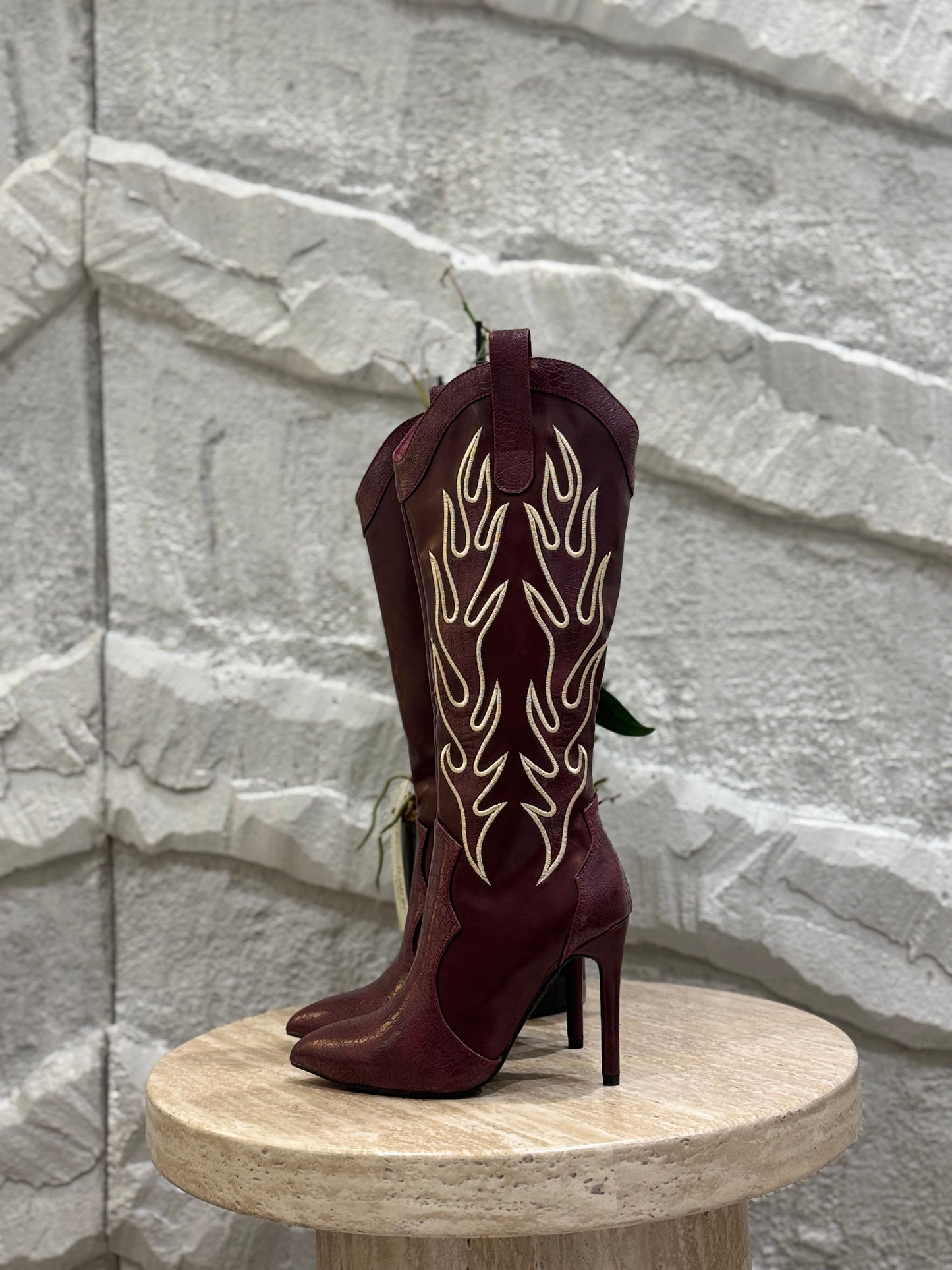 BOTAS VAQUERAS TINTA T AGUJA