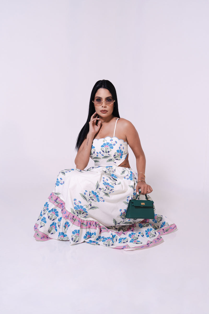 FLORAL PRINT DRESS