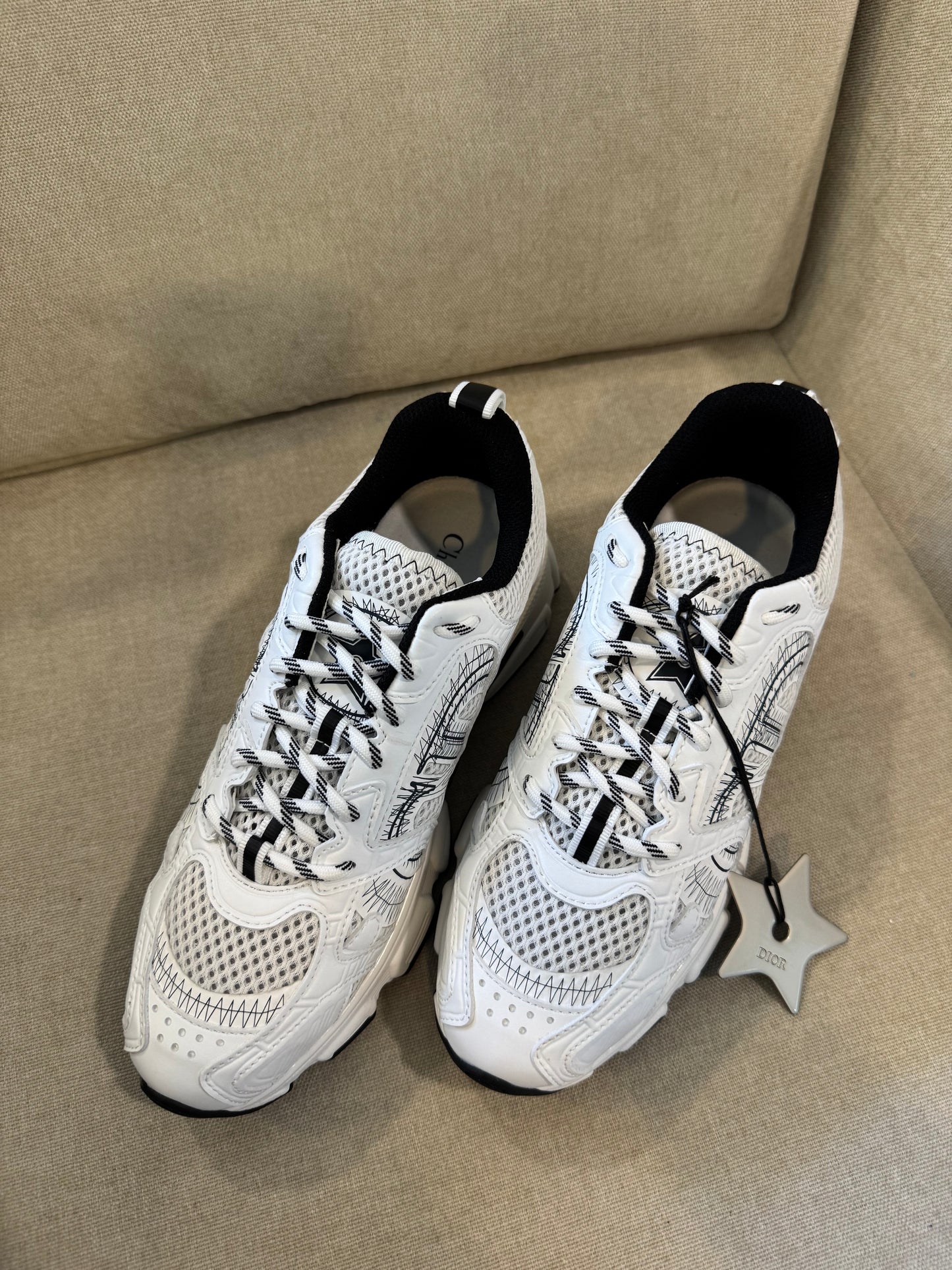 Tenis DR negro-blanco