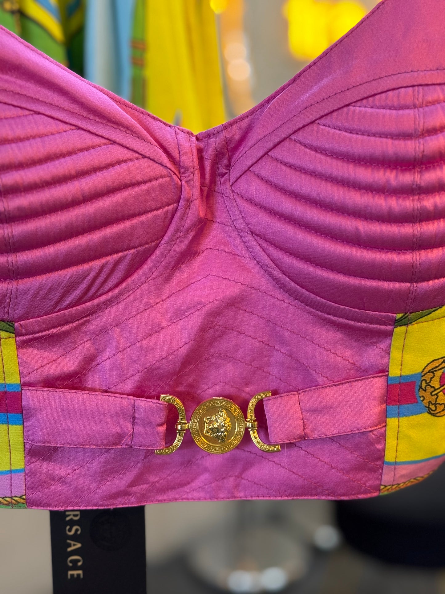 Set verde top y falda VS