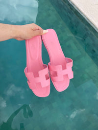 Sandalias rosa