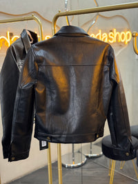 CHAMARRA MM NEGRA PIEL