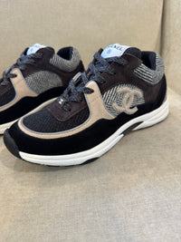 Tenis CHNL negro-café