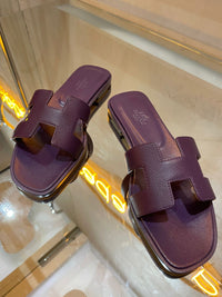Sandalias morada