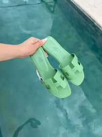 Sandalia verde