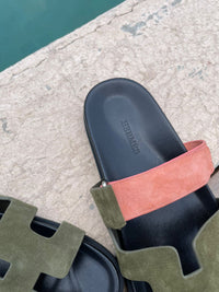 Sandalias verde olivo