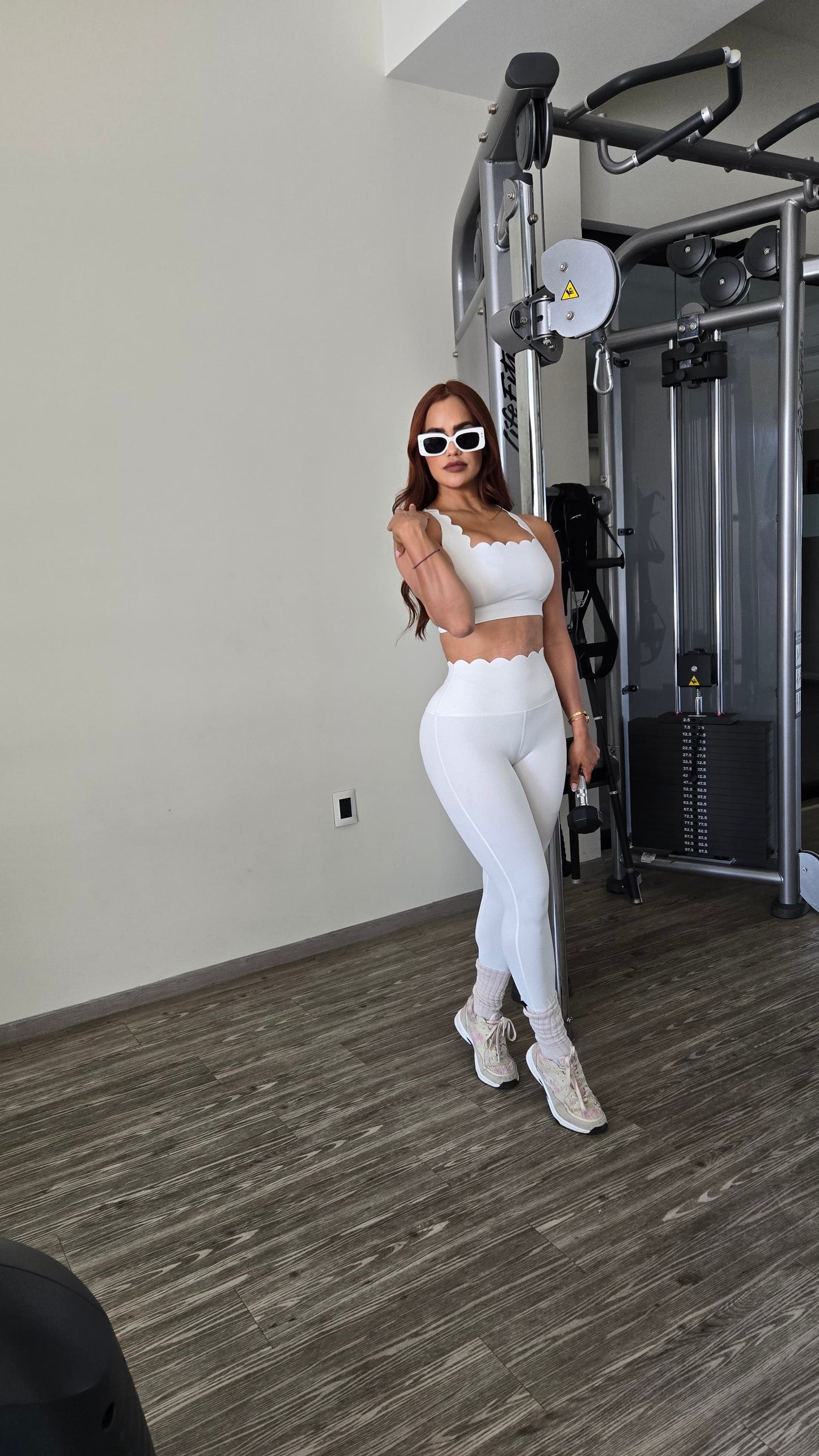 Set deportivo blanco