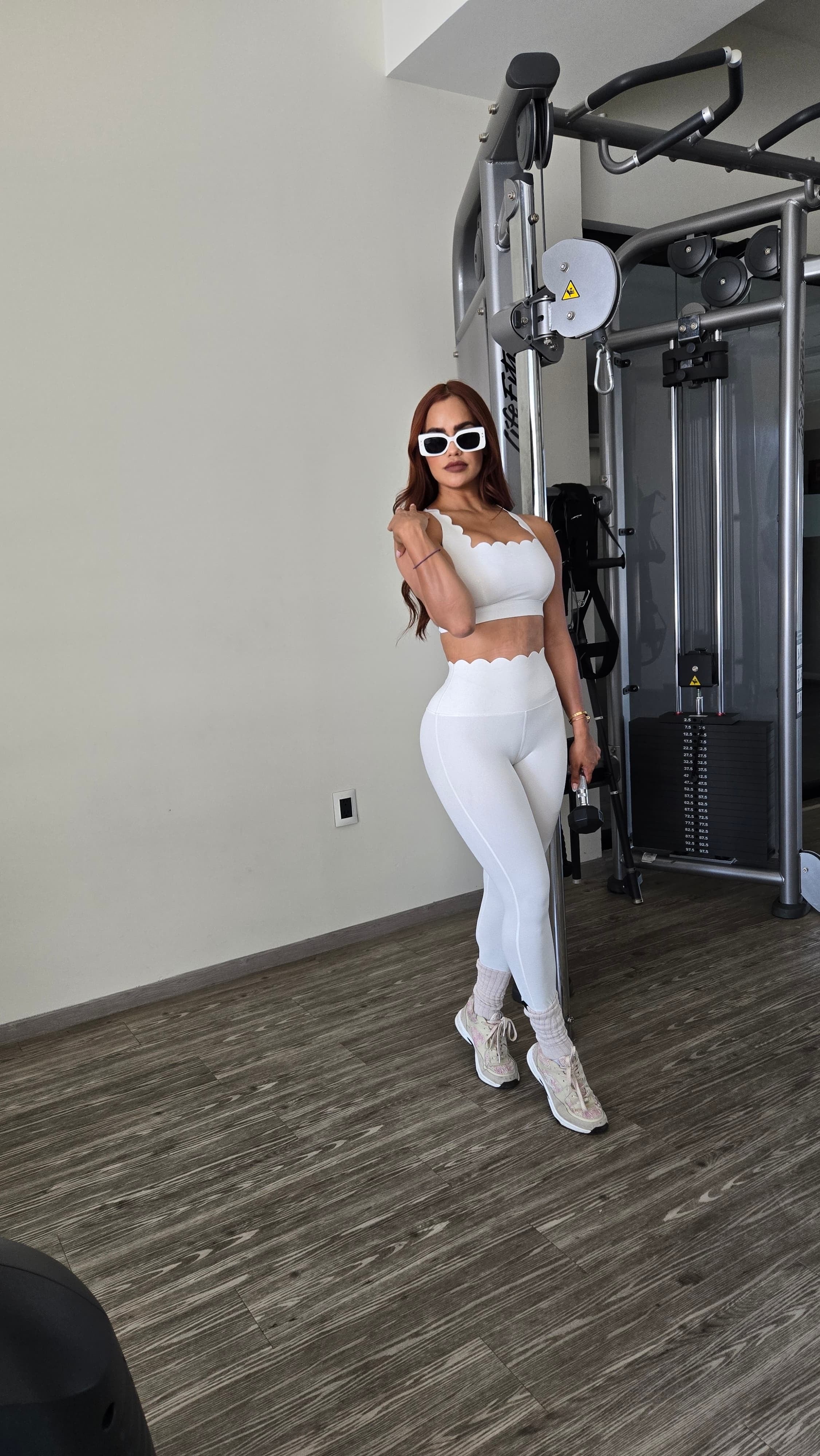 Set deportivo blanco