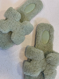 Sandalia verde Olivo HER