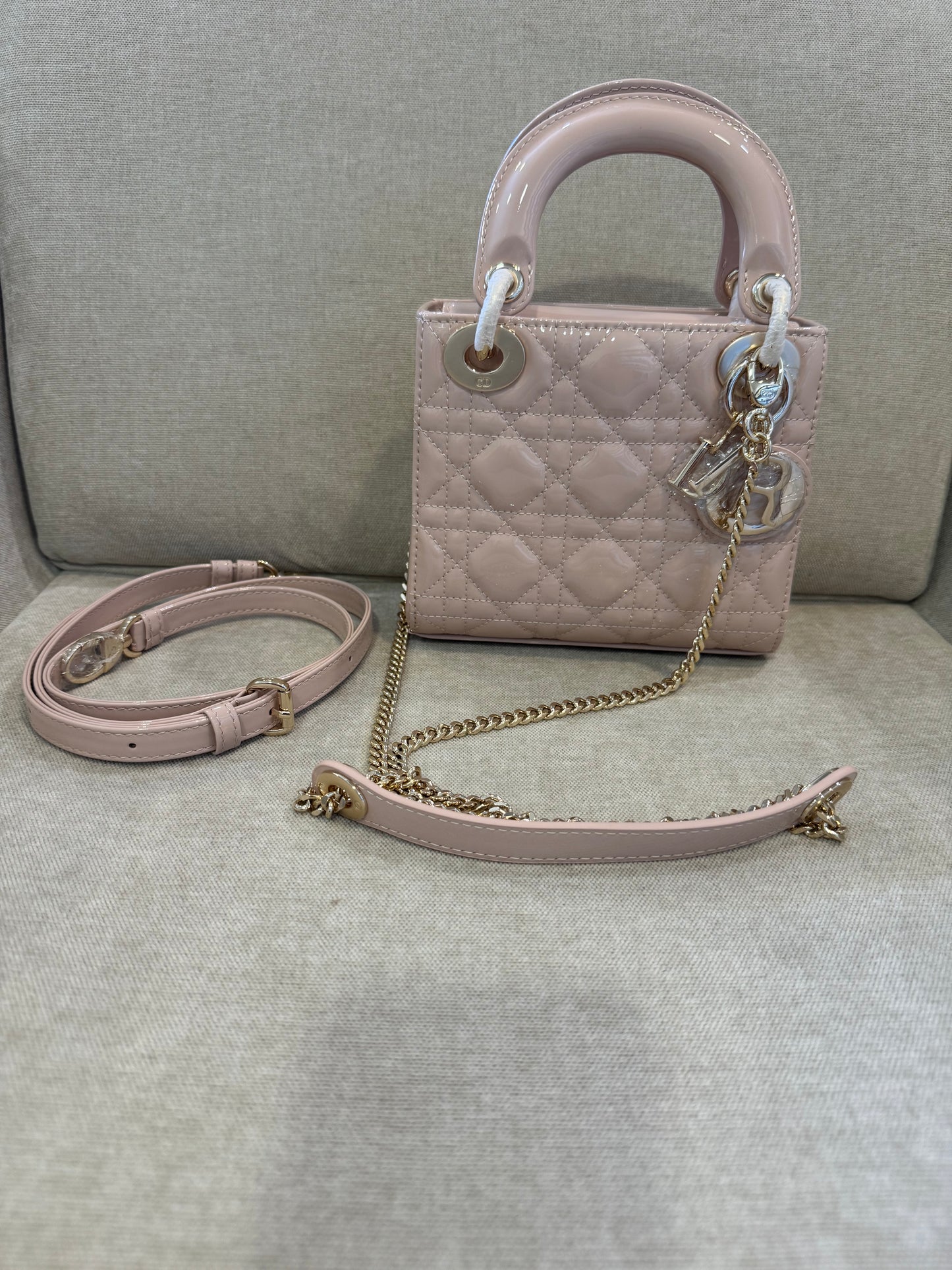 Bolso DOR rosa pastel
