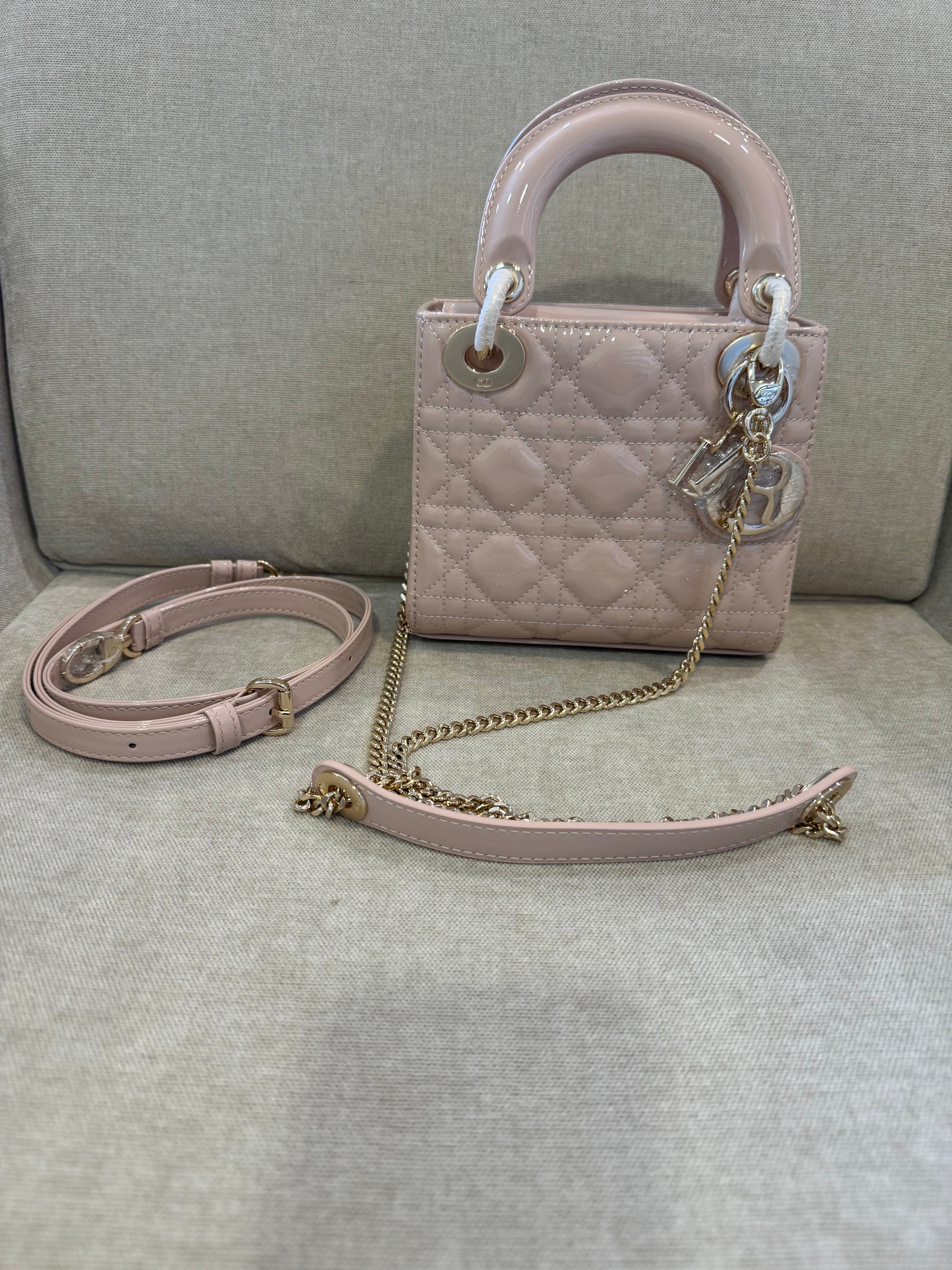 Bolso DOR rosa pastel