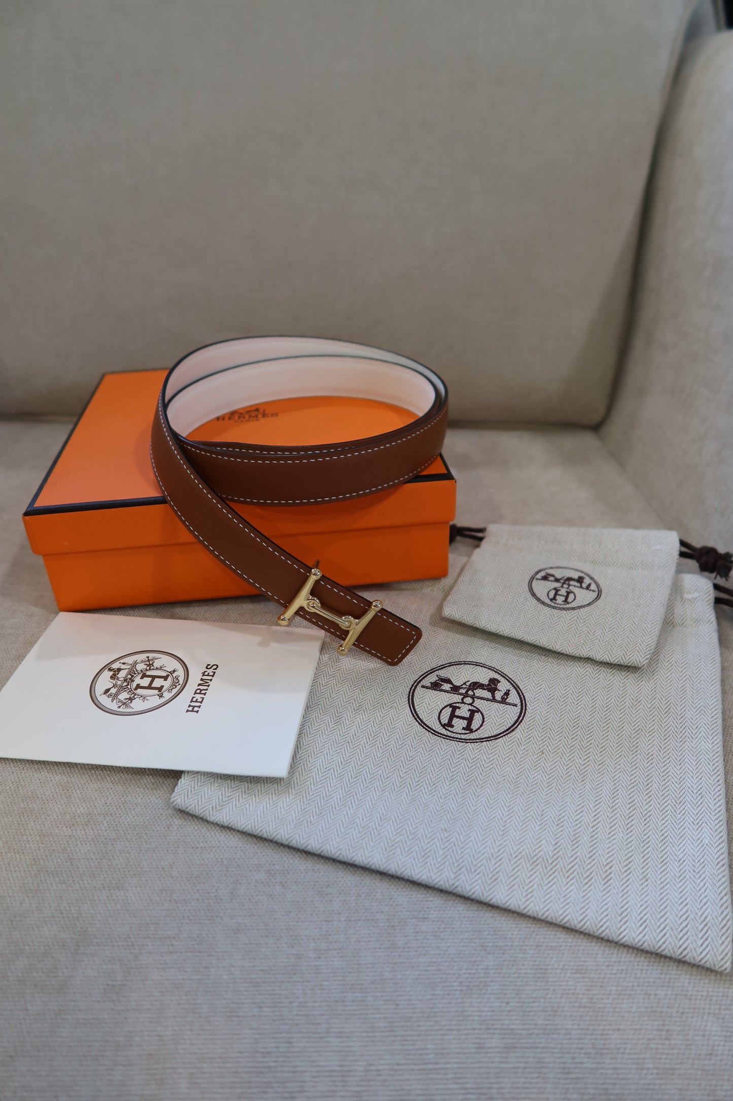 CINTO HERMES DOBLE VISTA