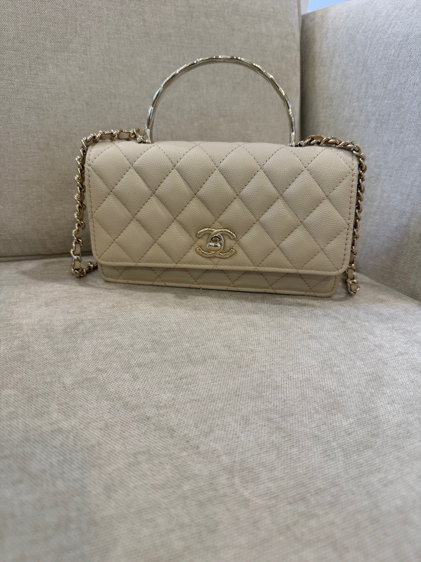 Bolso beige CHLN