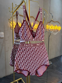 Traje de baño tinto D