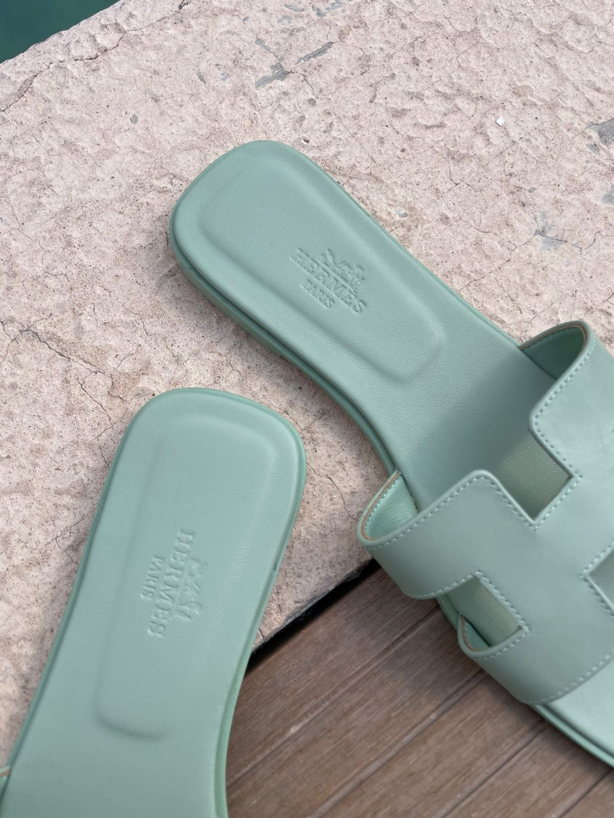 Sandalias verde olivo