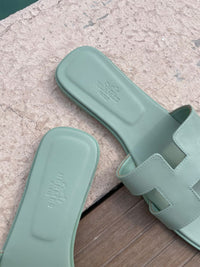 Sandalias verde olivo