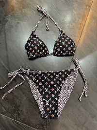 TRAJE DE BAÑO 2 PIEZAS NEGRO LV