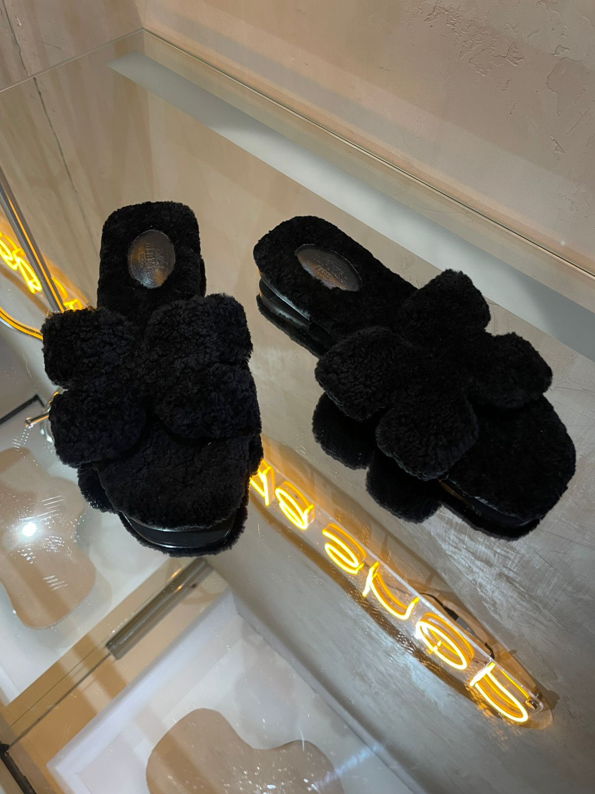 Sandalias negras