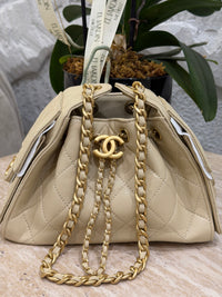 BOLSA CH BEIG  MINI