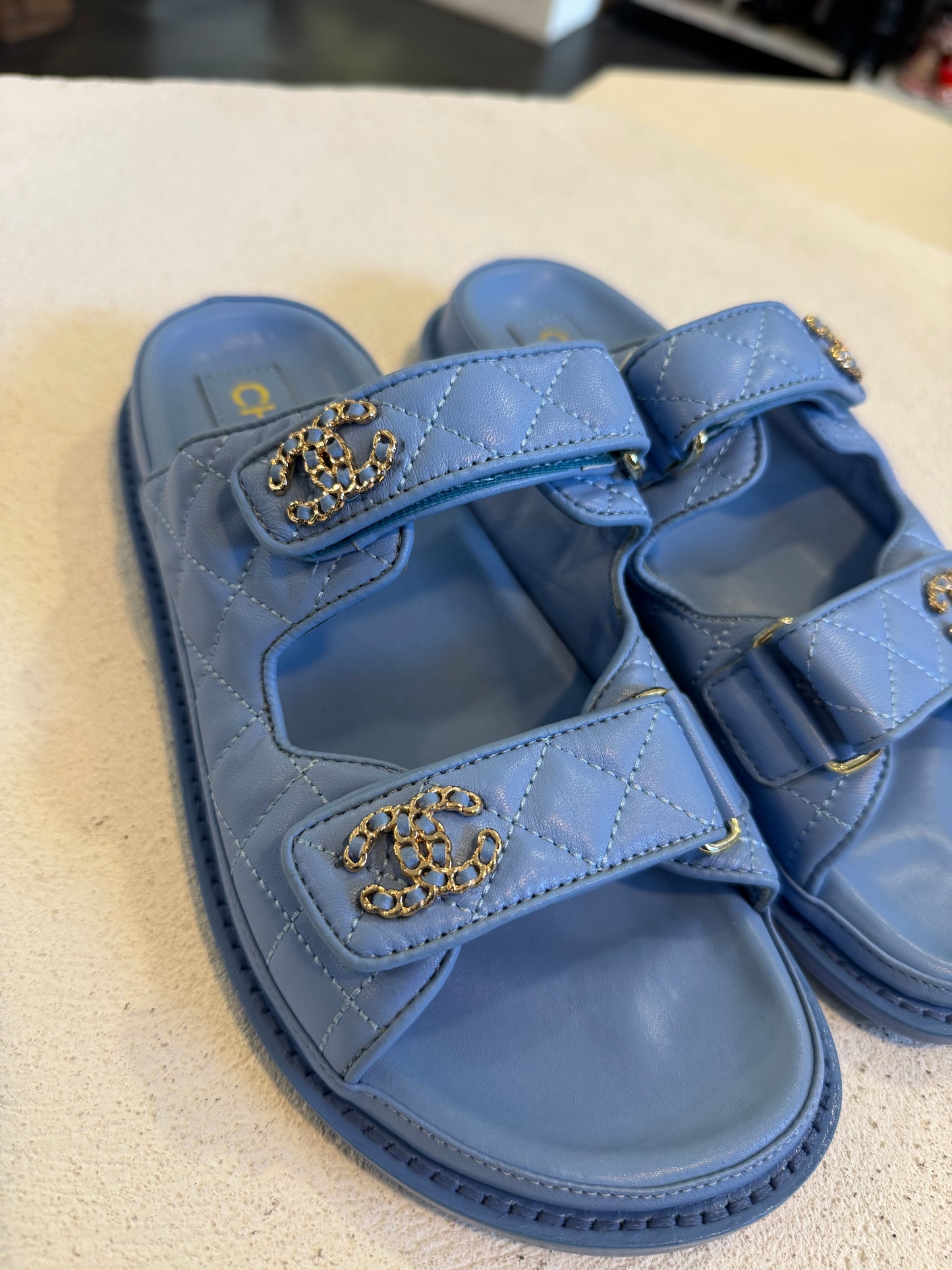 Sandalias azul