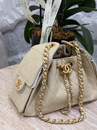 BOLSA CH BEIG  MINI