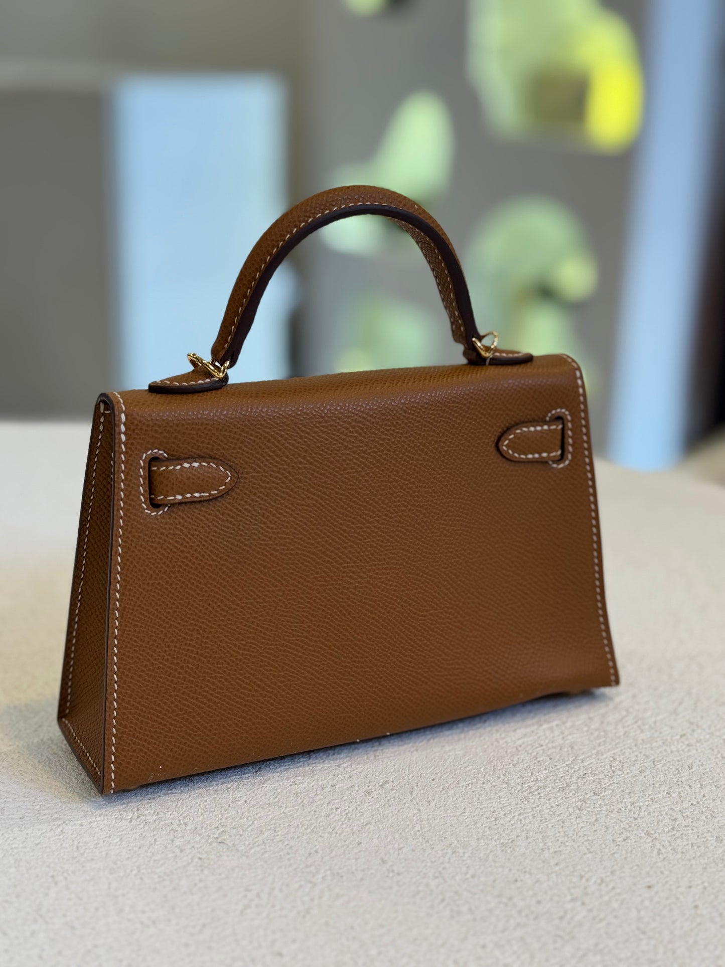 BOLSO CAFÉ KELLY MINI