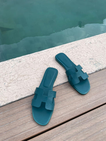 Sandalias verde