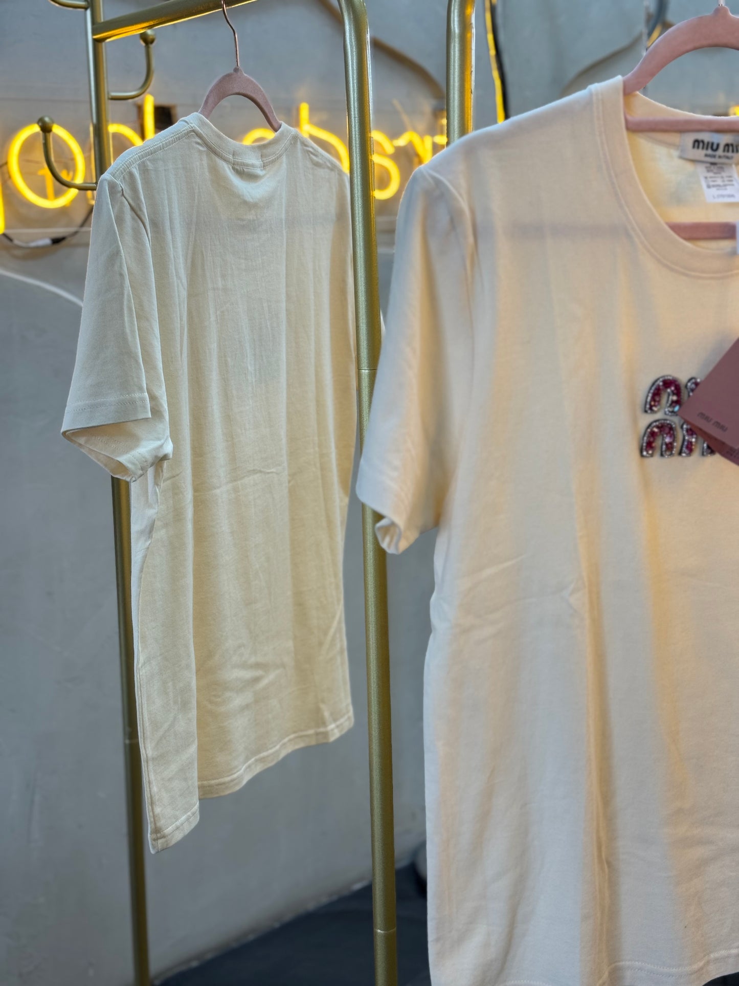 T-SHIRT M M Beige