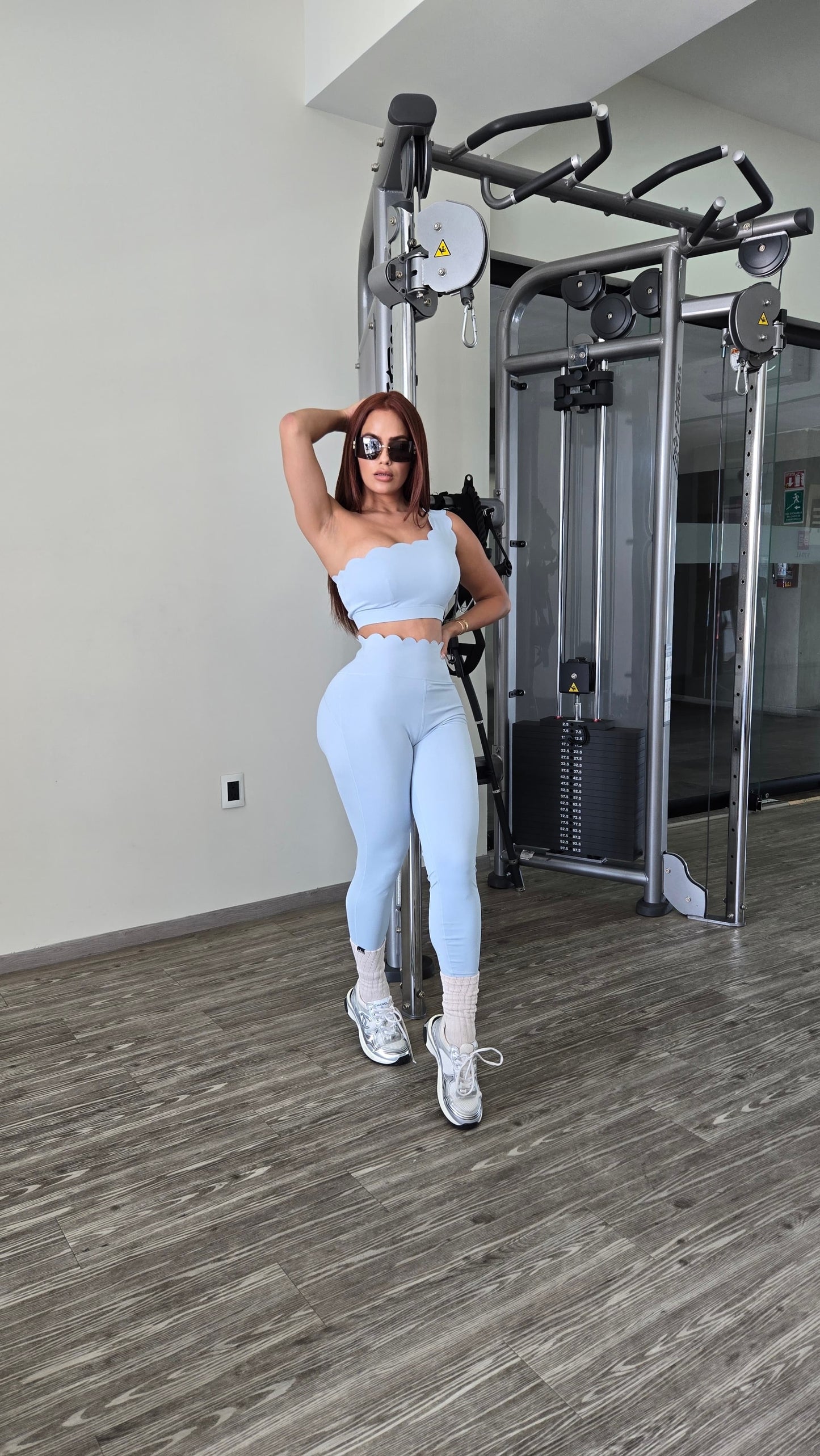 Set deportivo azul